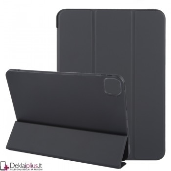 Smart soft dirbtinės odos dėklas - juodas (Apple Ipad Air 13 (2024-2025-2026)-Ipad Pro 12.9 (2018-2020-2021-2022)